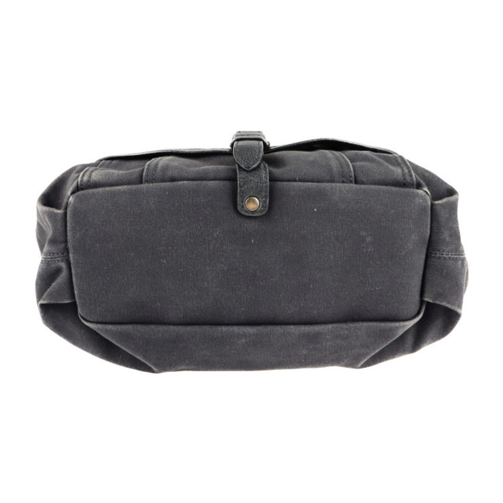 BURBERRY BLUE LABEL Burberry blue label shoulder bag canvas leather black sem... - Picture 4 of 10